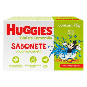 SABONETE BARRA HUGGIES CAMOMILA 75GR