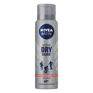 DESODORANTE AEROSOL DRY SILVER PROTECT MASCULINO 150ML