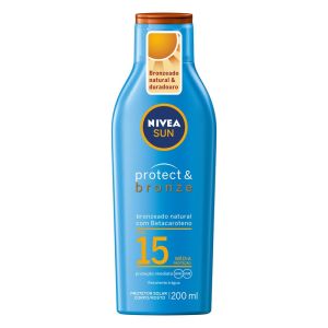 SUN PROTETOR SOLAR + BRONZEADOR FPS 15 200ML