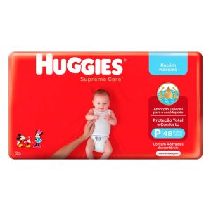 FRALDA HUGGIES SUPREME MEGA P C/48