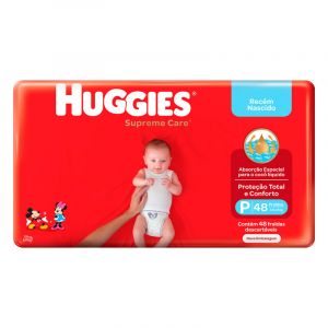 FRALDA HUGGIES SUPREME MEGA P C/48