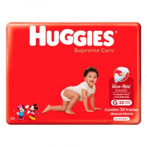 FRALDA HUGGIES SUPREME MEGA G C/32