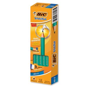 LAPIS EVOLUTION HEXAGONAL VERDE SEM BORRACHA C/12