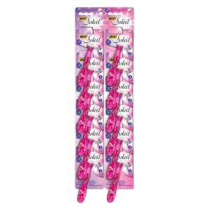 DEPILADOR SOLEIL ROSA CARTELA C12