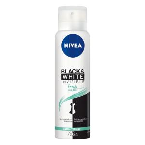 DESODORANTE AEROSOL BLACK + WHITE FRESH FEMININO 150ML