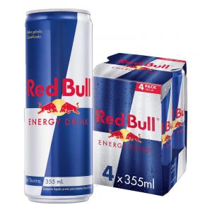 RED BULL ENERGY DRINK 355ML PACK 4