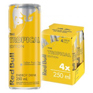 RED BULL TROPICAL EDITION 250ML PK 4