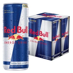 RED BULL ENERGY DRINK 250ML PACK 4
