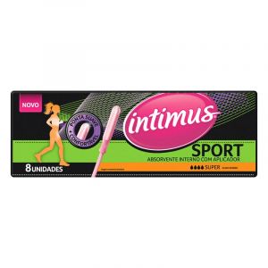 ABSORVENTE INTERNO INTIMUS COM APLICADOR SUPER C/8