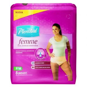 ROUPA INTIMA PLENITUD FEMME P/M C/8 