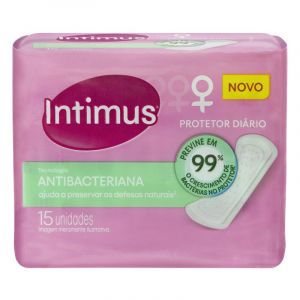 PROTETOR DIARO INTIMUS ANTIBAC C/15