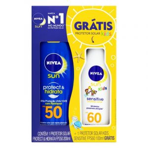 PROTETOR SOLAR FPS50 200ML GRATIS PROTETOR SOLAR KIDS SENSITIVE FPS60 100ML