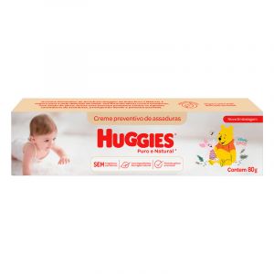 CREME ASSADURA HUGGIES PURE CARE C/80GR