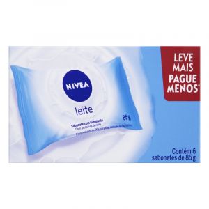 SABONETE BARRA PROTEINA DO LEITE LEVE MAIS PAGUE MENOS 6X85G