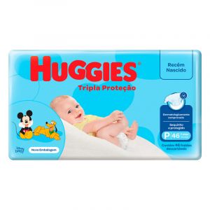 FRALDA HUGGIES TRIPLA MEGA P C/46