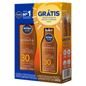 PROTETOR SOLAR FPS30 200ML GRATIS PROTETOR SOLAR P+B FPS30 100ML