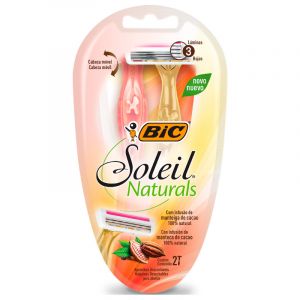 DEPILADOR SOLEIL NATURALS SM C/2