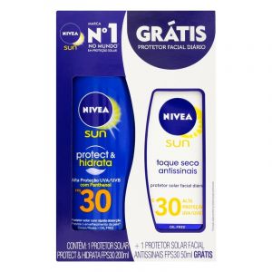 PROTETOR SOLAR FPS30 200ML GRATIS PROTETOR SOLAR FACIAL ANTISSINAIS FPS30 50ML
