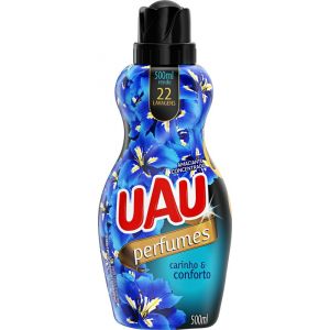 AMACIANTE CONCENTRADO UAU PERFUMES CARINHO E CONFORTO 500ML