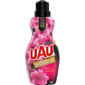 AMACIANTE CONCENTRADO UAU PERFUMES FLORES E SONHOS 500ML