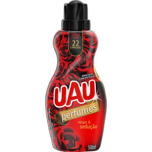 AMACIANTE CONCENTRADO UAU PERFUMES ROSAS E SEDUC?O 500ML