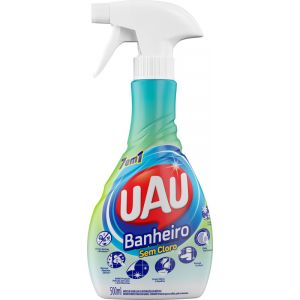 DESINFETANTE UAU BANHEIRO 7X1 GATILHO 500ML