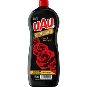 LIMPA PISOS UAU PERFUMES ROSAS E SEDUC?O 750ML