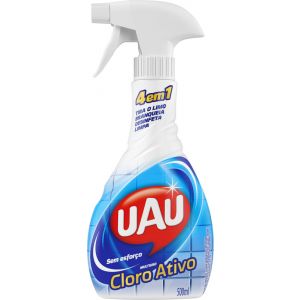 LIMPADOR MULTIUSO UAU CLORO ATIVO GATILHO 500ML