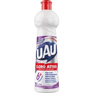 LIMPADOR MULTIUSO UAU CLORO ATIVO LAVANDA 5X1 500ML