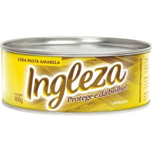 CERA INGLEZA PASTA AMARELA 400GR