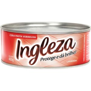 CERA INGLEZA PASTA VERMELHA 400GR