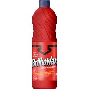 CERA BRILHOWAX LIQUIDA VERMELHA 750ML