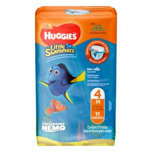 FRALDA HUGGIES SWIMMERS DORY M C/11