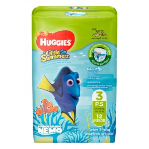 FRALDA HUGGIES SWIMMERS DORY P C/12