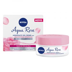 FACIAL HIDRATANTE EM GEL AQUA ROSE 50ML