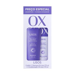 PROMOPACK OX LISOS SHAMPOO COND 6X375+170ML