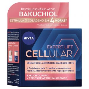 FACIAL ANTISSINAIS CELLULAR EXPERT LIFT NOITE 50G