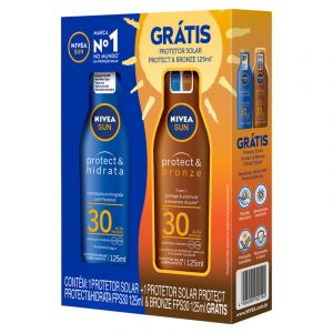 PROTETOR SOLAR FPS30 125ML GRATIS PROTETOR SOLAR P+B FPS30 125ML
