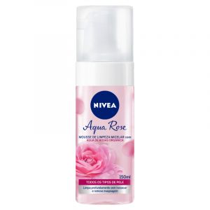 MOUSSE LIMPEZA MICELAR AQUA ROSE 150ML