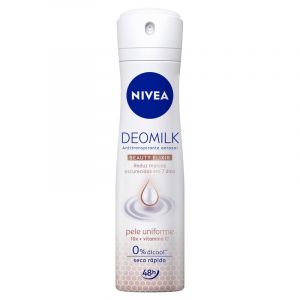 DESODORANTE AEROSOL MILK PELE UNIFORME FEMININO 150ML
