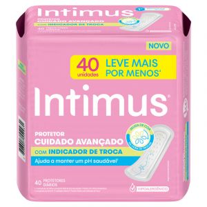 PROTETOR DIARO INTIMUS CUIDADO AVANCADO LEVE MAIS PAGUE MENOS C/40