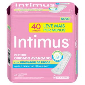 PROTETOR DIARO INTIMUS CUIDADO AVANCADO LEVE MAIS PAGUE MENOS C/40
