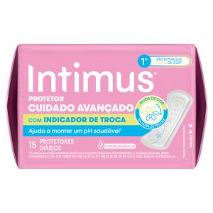 PROTETOR DIARIO INTIMUS CUIDADO AVANCADO C/15