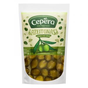 AZEITONA VERDE CEPERA SACHE  100G