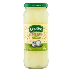 CEBOLINHAS CONSERVA  CEPERA VIDRO 200G