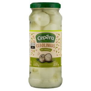 CEBOLINHAS CONSERVA  CEPERA VIDRO 200G