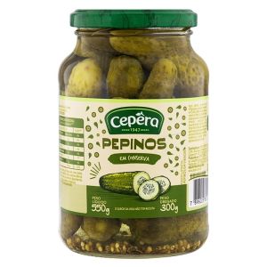PEPINOS CEPERA VIDRO 300G