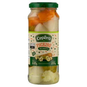 PICKLES CEPERA VIDRO 200G