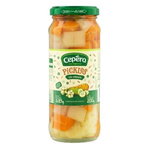 PICKLES CEPERA VIDRO 200G