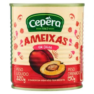 AMEIXAS EM CALDA CEPERA LATA 150G